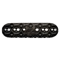 Bad Kitty & Skulls Skateboard