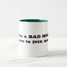 Bad mood cup mugs