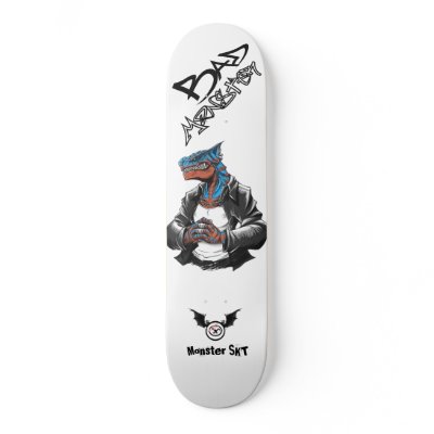 Bad mosnter skate by Catinho