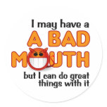 Bad Mouth stickers