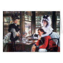 Bad news (The separation) by James Tissot Card