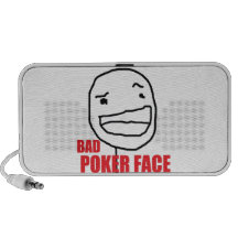 Bad Poker Face Portable Speaker