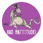 Bad Rattitude Sticker