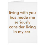 bad roommate. cards