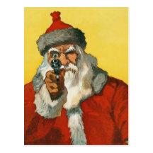 Bad Santa! Post Card