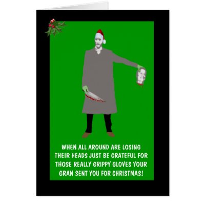 Bad taste Christmas Cards by Cardsharkkid