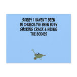 Bad taste crack joke