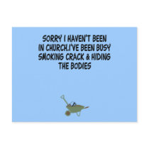 Bad taste crack joke