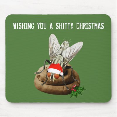 Bad taste shitty Christmas by Cardsharkkid
