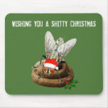 Bad taste shitty Christmas mousepads