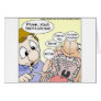 "Bad Teeth" Funny Dentistry Gifts Tees Collectable Greeting Card