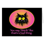 BAD THING - Greeting Cards