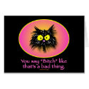 BAD THING - Greeting Cards