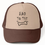 Bad To The "Bone"-Cap Mesh Hat