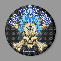 Bad to the Bone magnets