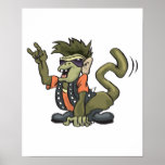 bad to the bone monkey print