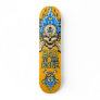 Bad to the Bone Skull Custom Skate Board