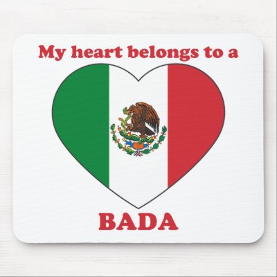 Bada Mouse Mat by ValentinesDayTshirts