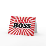 Badass Funny Boss