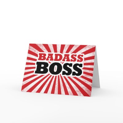 Badass Funny Boss by EllesBaby