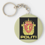 Badge the Norwegian Police Service, Norway Key Chains