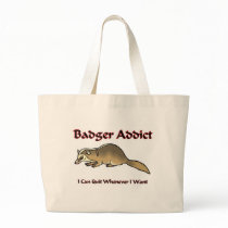 Badger Addict Tote Bag