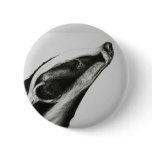Badger Pinback Button
