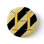 Badger House Badge Button