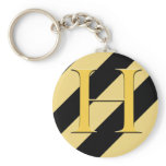 Badger House Keychain