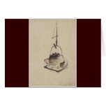 Badger Tea Kettle Greeting Card