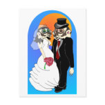Badger Wedding Post Cards