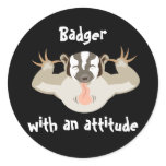 Badgering Badger_Badger with an attitude