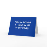 Badgering Badger_Birthday greetings