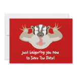 Badgering Badger Save The Date