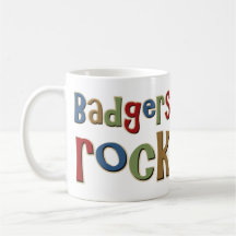 Badgers Rock Coffee Mugs