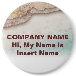 Badges, Buttons, Pins - Sandy Beach