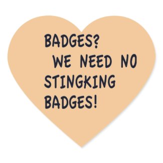 Badges? zazzle_sticker