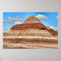 Badlands Mountains Poster