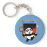 Badminton Germany Panda Key Chain