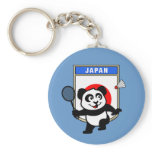 Badminton Japan Panda Key Chain