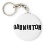 badminton key chains