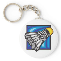 Badminton Keychain