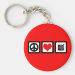 Badminton Keychain