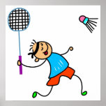 Badminton Kid posters