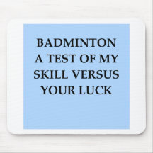 badminton mousemat