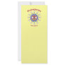 Badminton Not Drugs Rack Card Design