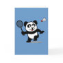 Badminton Panda Cards