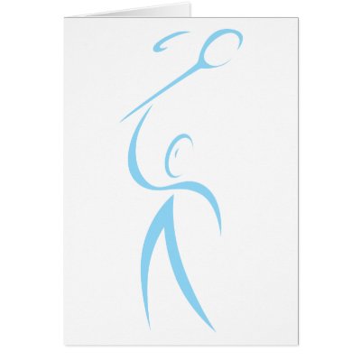 Badminton Player by graphicdesigner