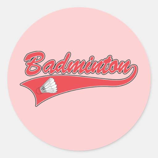 Badminton Stickers