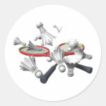 Badminton Stickers